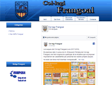 Tablet Screenshot of frangoal.com